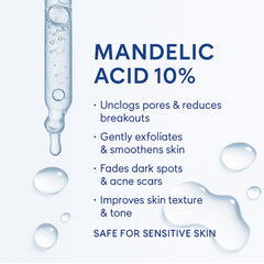 Mandelic Acid 10% Rejuvenating Face Serum 30ml