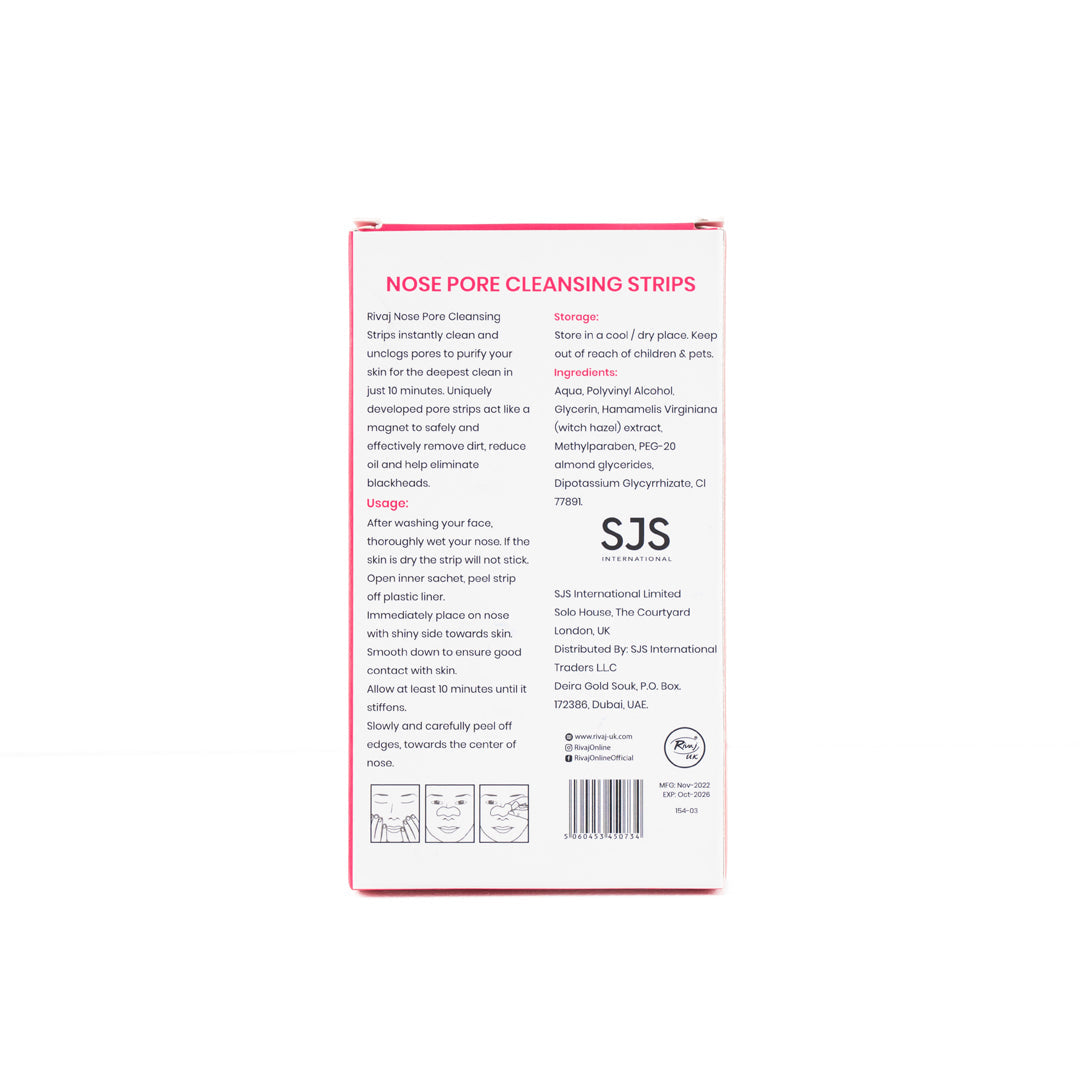 Nose Pore Cleansing Strips