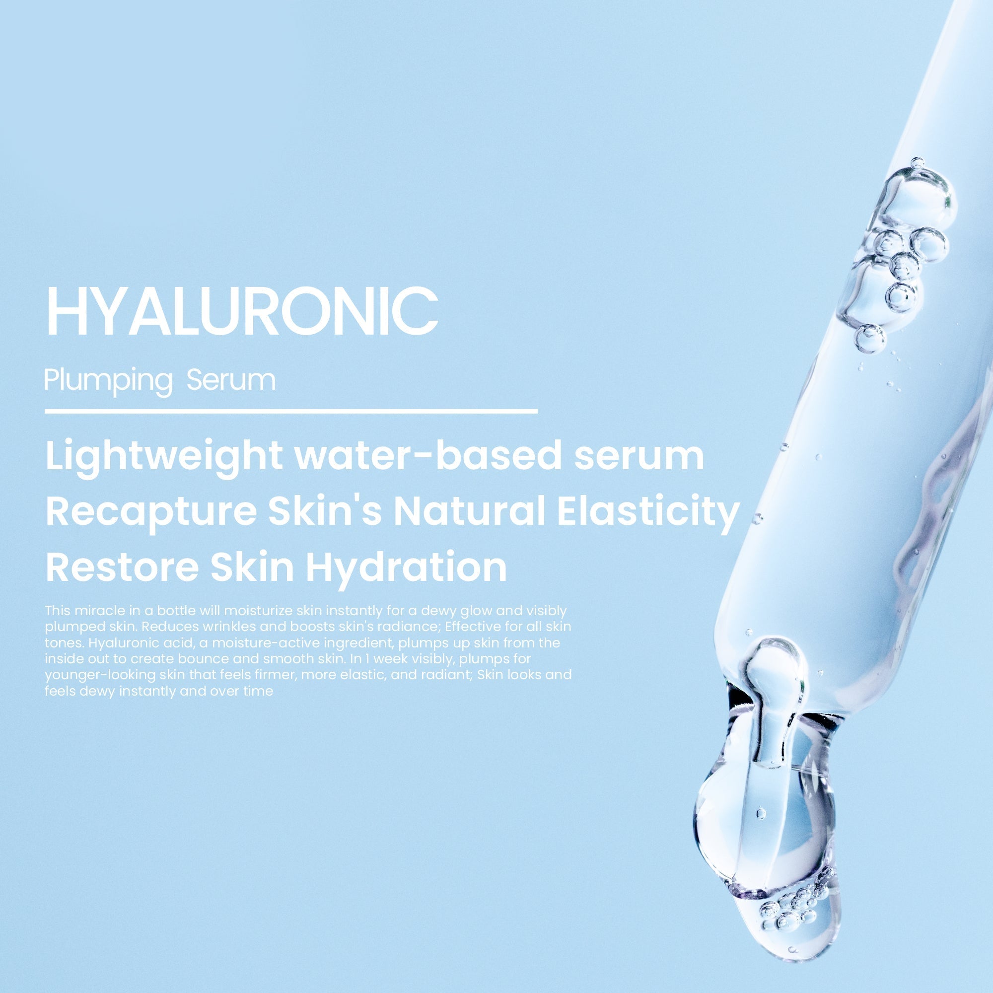 Face Serum - Hyaluronic Acid (30ml)