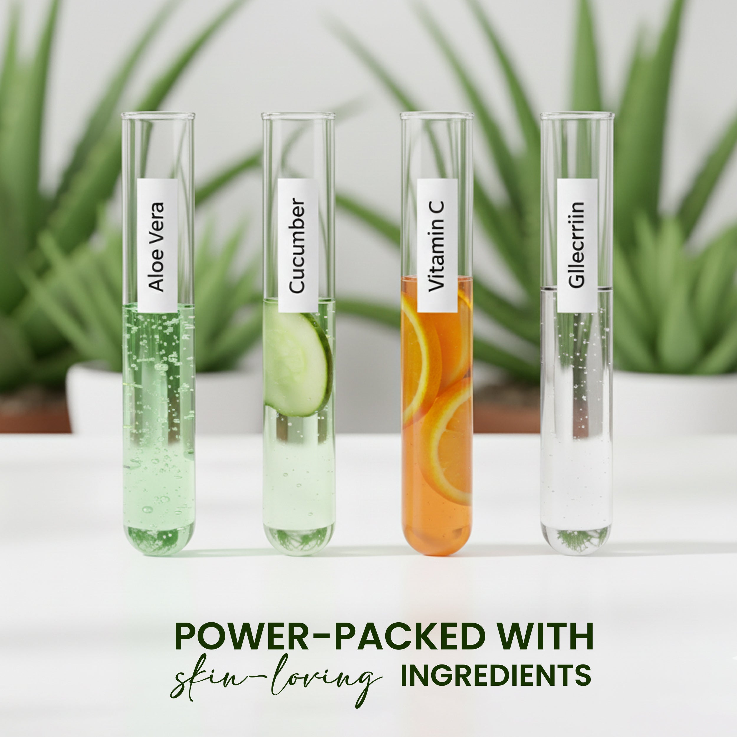 rivaj sheet mask ingredients showing aloe vera cucumber vitamin c and glycerin for hydration soothing and glowing skin