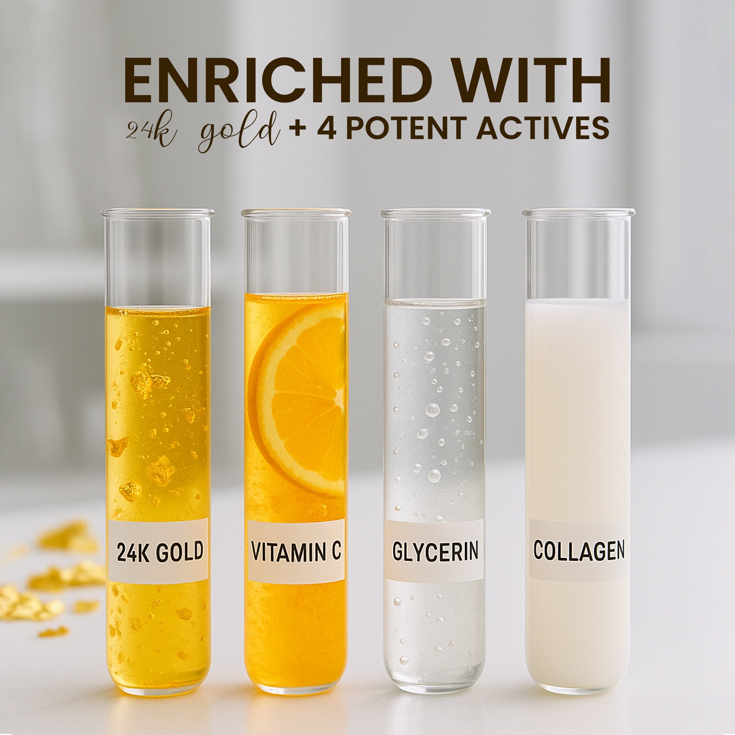 rivaj gold sheet mask with 24k gold for brightening whitening and luxurious skincare glow