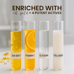 rivaj gold sheet mask with 24k gold for brightening whitening and luxurious skincare glow