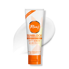 Rivaj Sunblock Anti Sebum SPF 60 PA+++ for oily and sensitive skin
